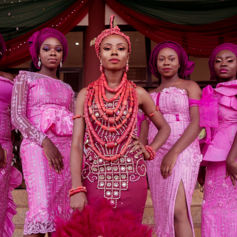 Traditional Wedding Photoshoot with the Bride and her bridesmaids